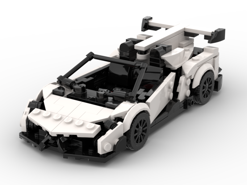INSTRUCTIONS- Lamborghini Veneno Roadster White Inspired