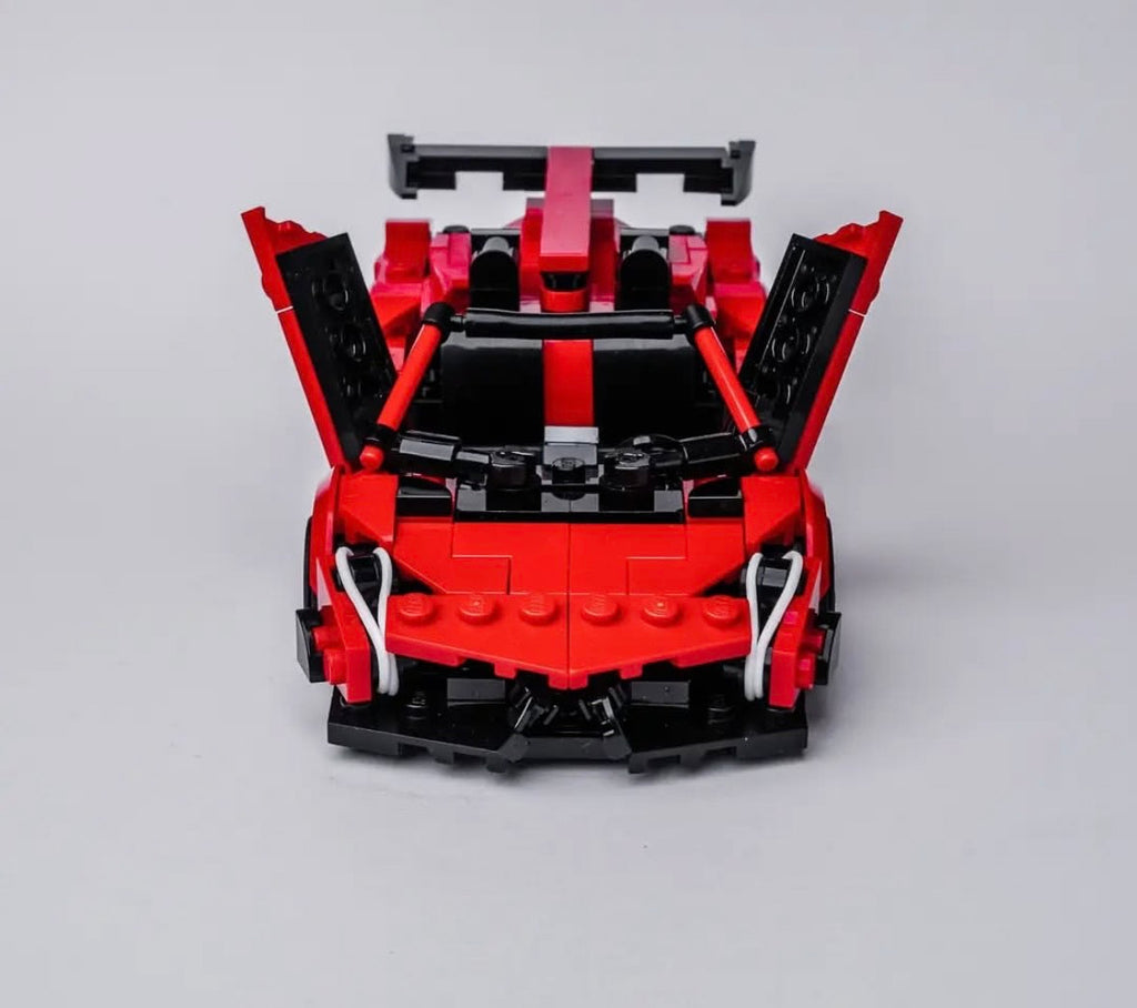 INSTRUCTIONS- Lamborghini Veneno Roadster White Inspired