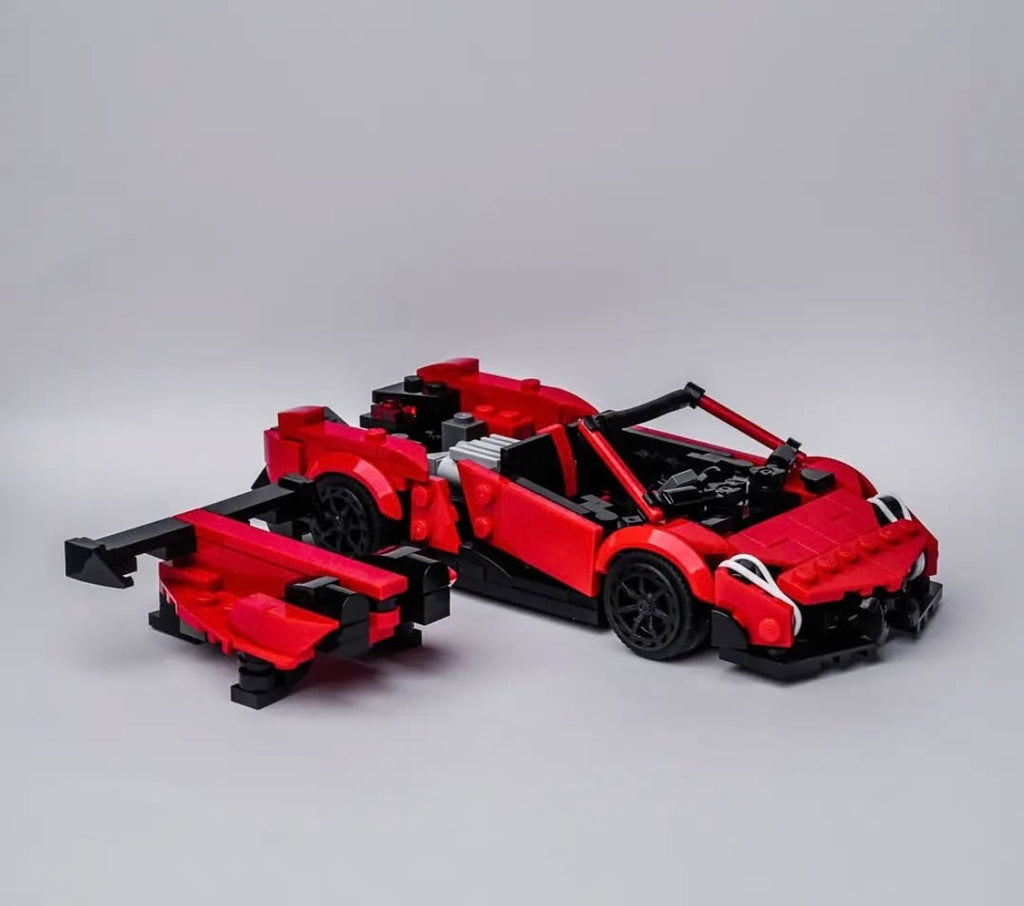 INSTRUCTIONS- Lamborghini Veneno Roadster White Inspired