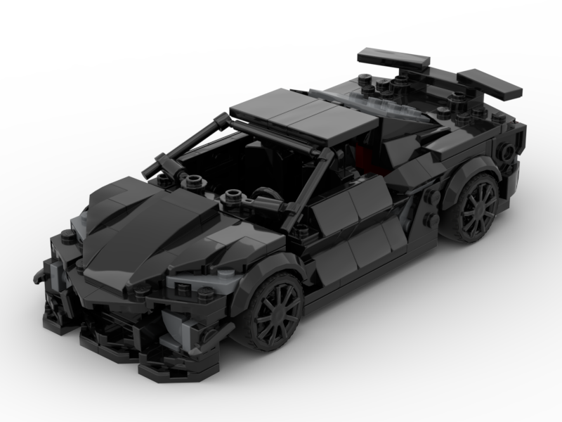 INSTRUCTIONS- Chevrolet Corvette C8 Z06 Black Inspired
