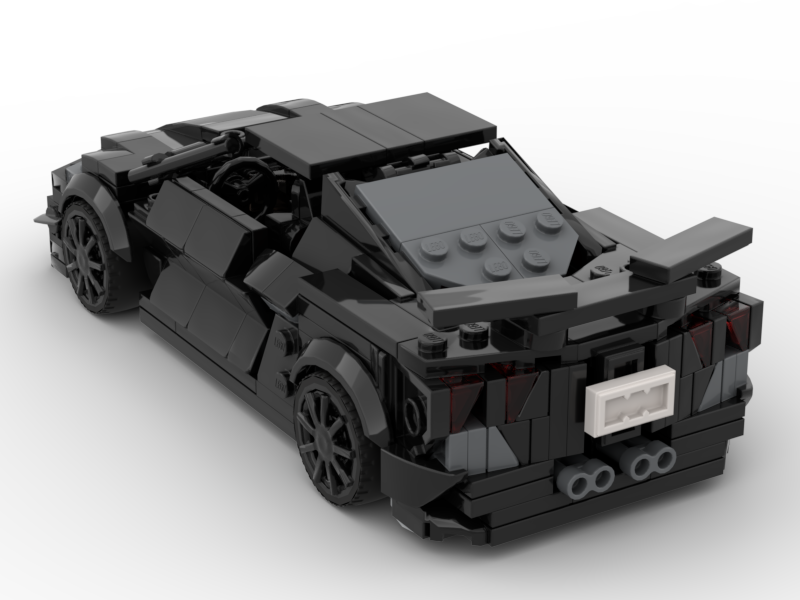 INSTRUCTIONS- Chevrolet Corvette C8 Z06 Black Inspired