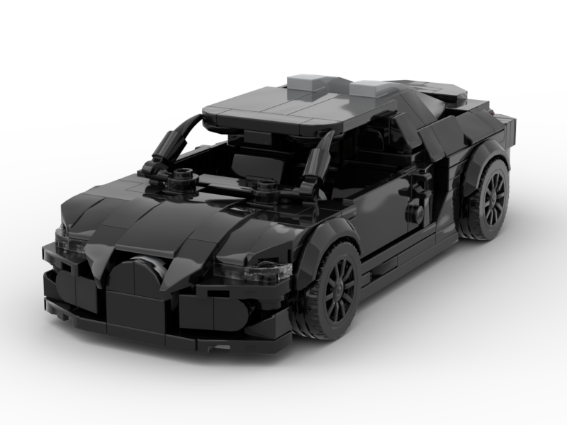 INSTRUCTIONS- Bugatti Veyron Black Inspired