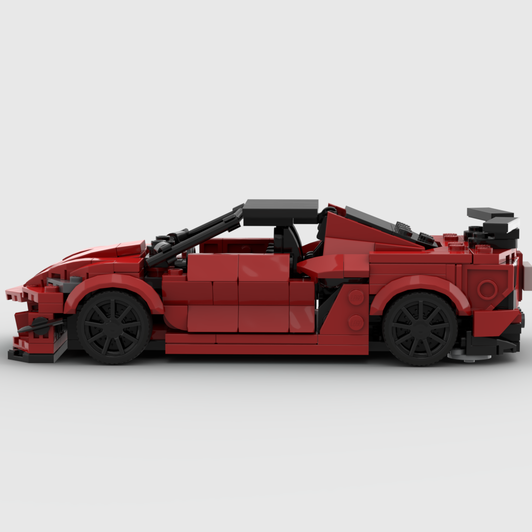INSTRUCTIONS- Chevrolet Corvette C8 Z06 Red Inspired