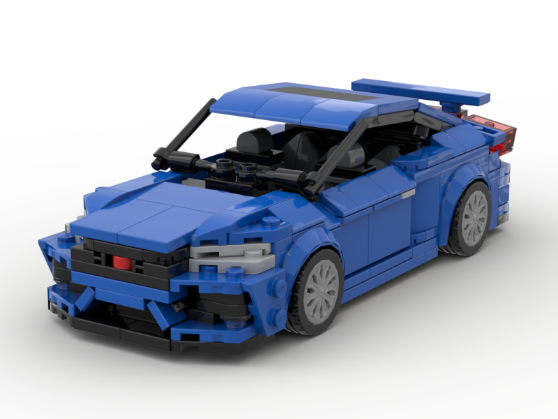 INSTRUCTIONS- Honda Civic SI Blue Inspired
