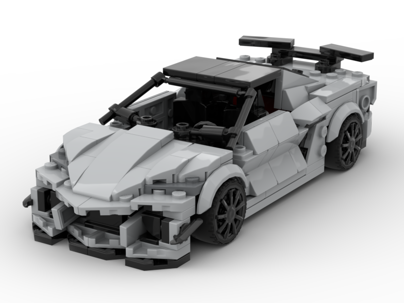 INSTRUCTIONS- Chevrolet Corvette C8 Z06 Grey Inspired