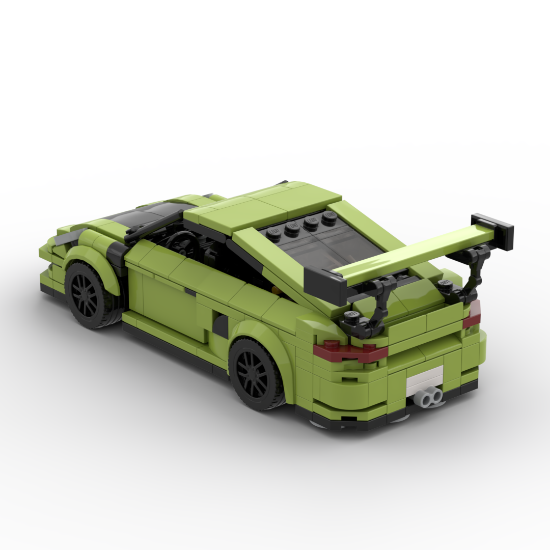 INSTRUCTIONS- Porsche GT3RS Lime Inspired