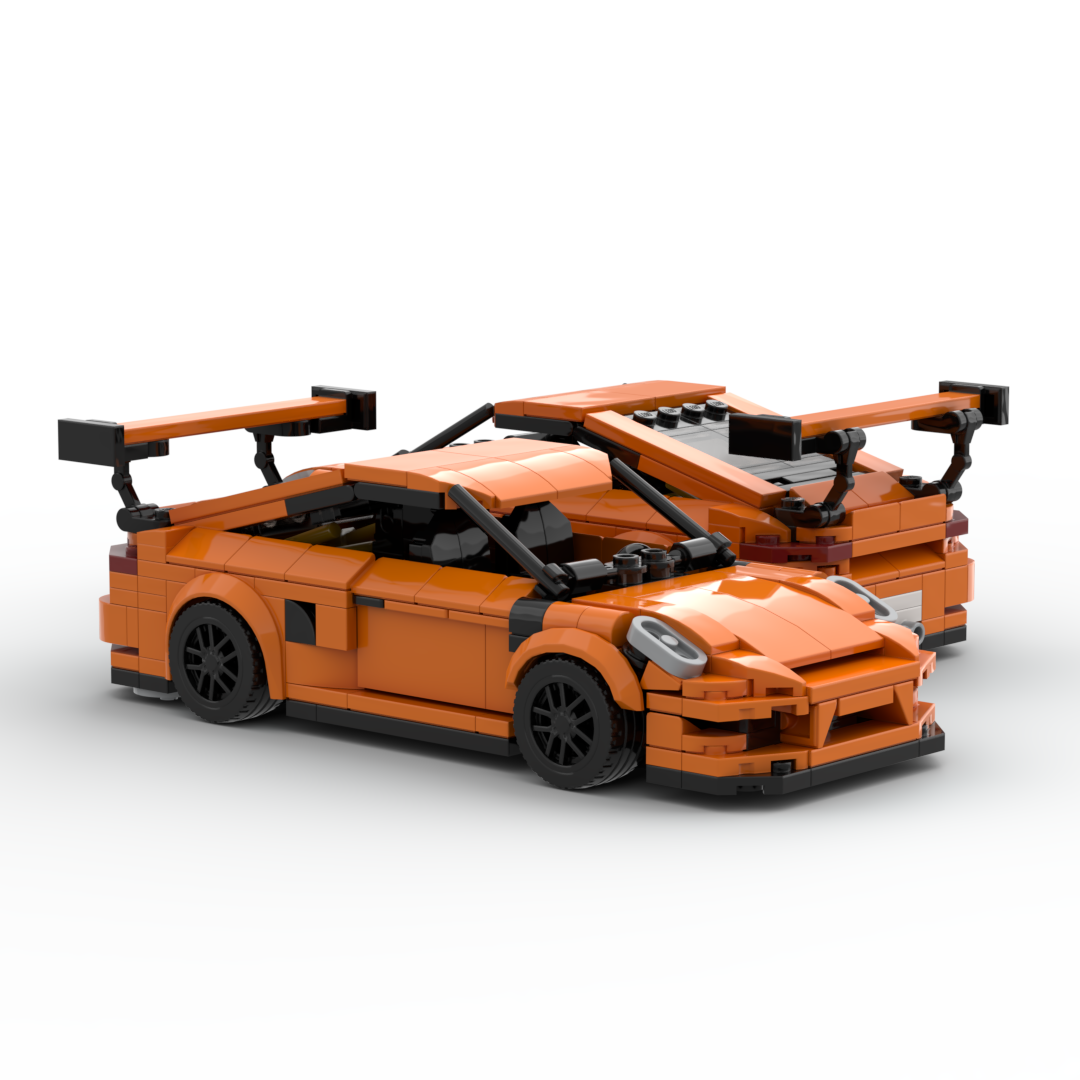 INSTRUCTIONS- Porsche GT3RS Orange Inspired