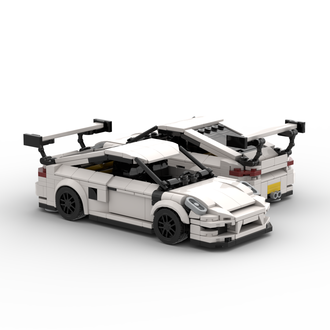 INSTRUCTIONS- Porsche GT3RS White Inspired