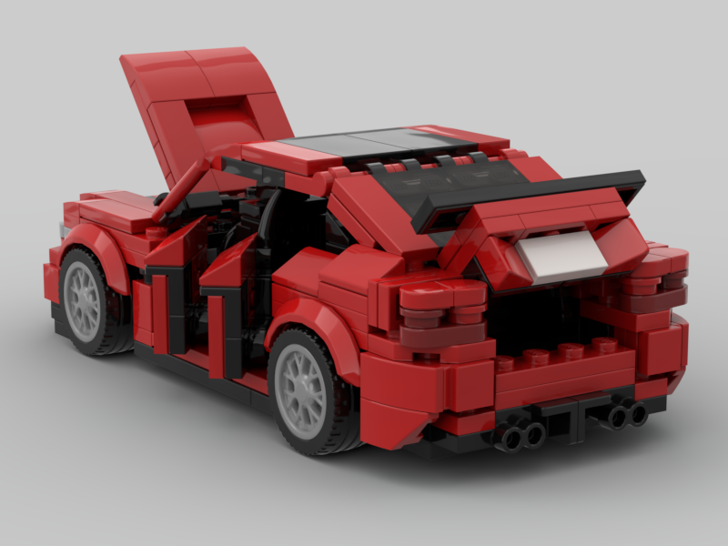 INSTRUCTIONS- BMW M3 F80 Red Inspired