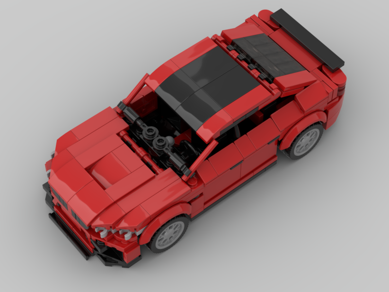 INSTRUCTIONS- BMW M3 F80 Red Inspired