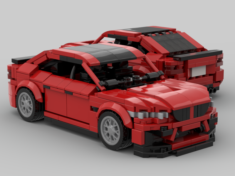 INSTRUCTIONS- BMW M3 F80 Red Inspired