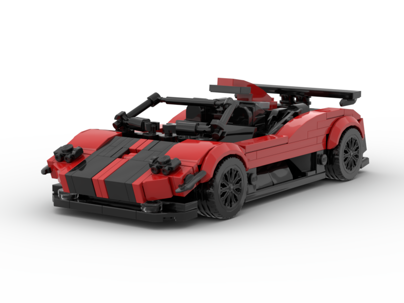 INSTRUCTIONS- Pagani Zonda Cinque Roadster Red Inspired