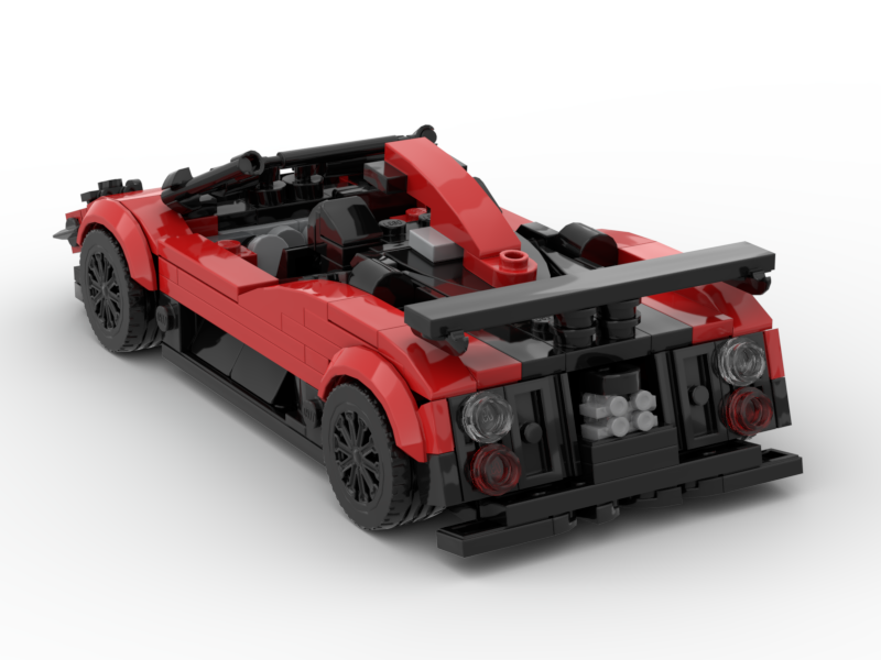INSTRUCTIONS- Pagani Zonda Cinque Roadster Red Inspired
