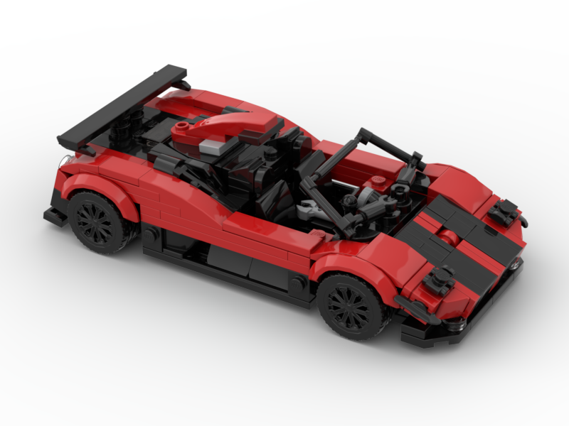 INSTRUCTIONS- Pagani Zonda Cinque Roadster Red Inspired