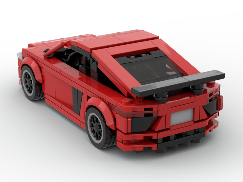INSTRUCTIONS- Audi R8 Red Inspired