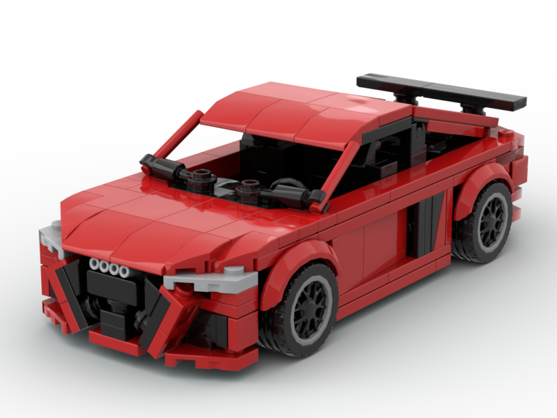 INSTRUCTIONS- Audi R8 Red Inspired