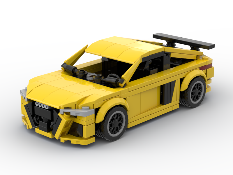 INSTRUCTIONS- Audi R8 Yellow Inspired