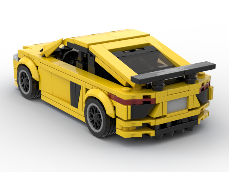 INSTRUCTIONS- Audi R8 Yellow Inspired