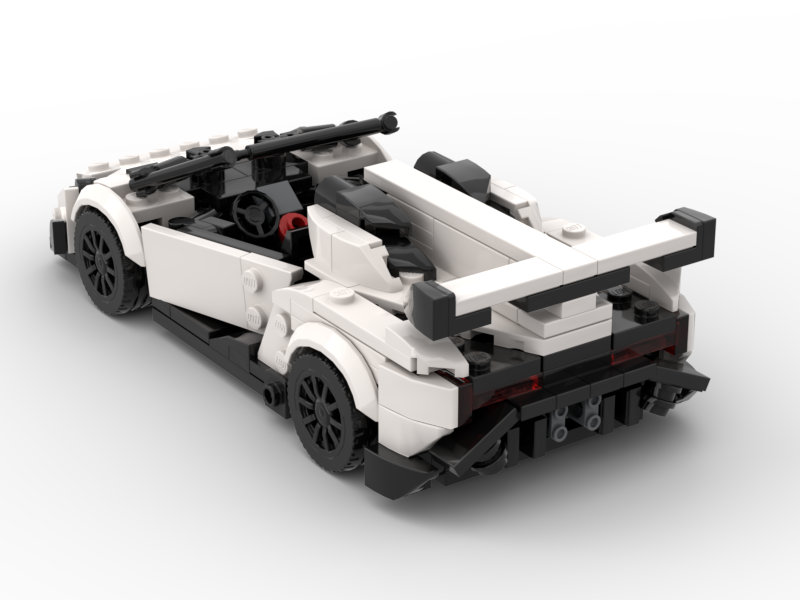INSTRUCTIONS- Lamborghini Veneno Roadster White Inspired
