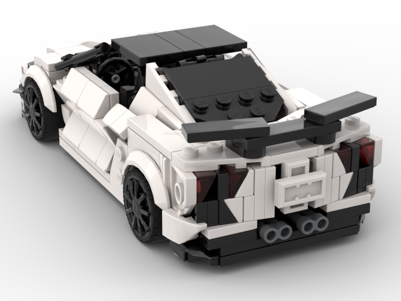 INSTRUCTIONS- Chevrolet Corvette C8 Z06 White Inspired